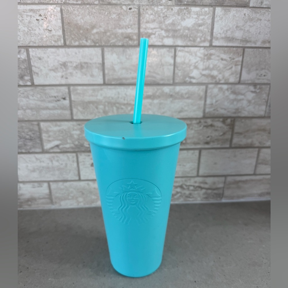 Starbucks Aqua Tumbler with Lid